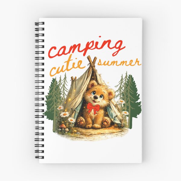 Item preview, Camping Whimsical Cutie Summer Design designed and sold by DivineHaven.