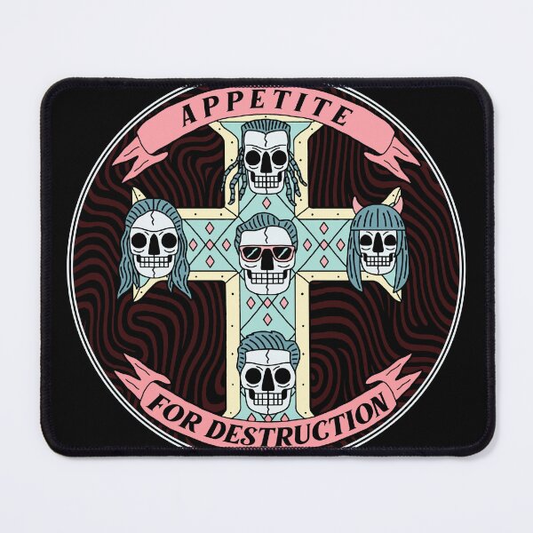 Item preview, GNR Skull Classic Appetite For Destructed designed and sold by MrHolicStore.
