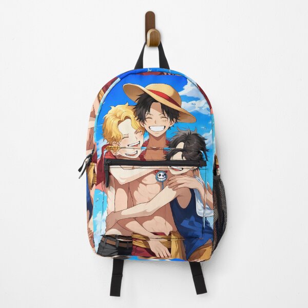 Item preview, Portgas D Ace One Piece Sunny Brotherhood Laughing Trio designed and sold by riadjamai.