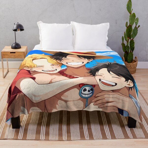 Item preview, Portgas D Ace One Piece Sunny Brotherhood Laughing Trio designed and sold by riadjamai.