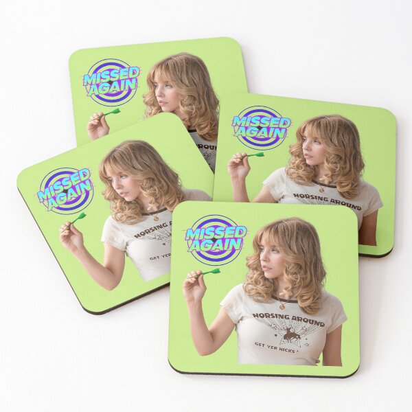 Item preview, Sydney Sweeney Missed Again Retro Glitch designed and sold by Vicky021.