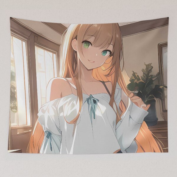 Item preview, Akane Kinoshita Love Story Yamada Lv999 White Blouse Glow designed and sold by riadjamai.