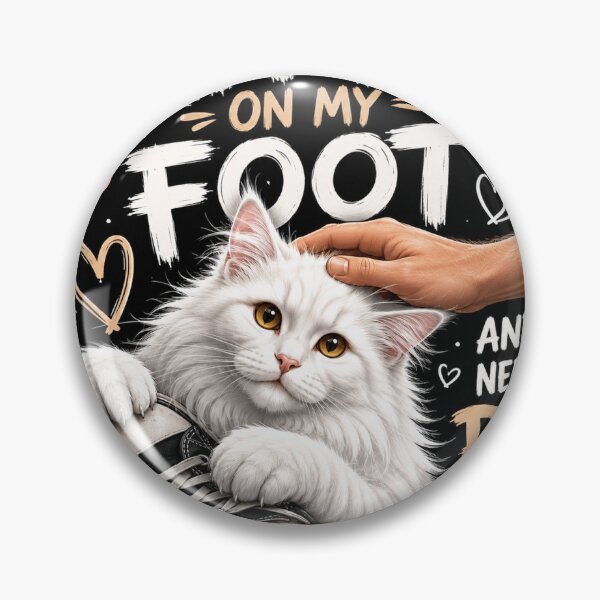 Item preview, Foot‑Claiming Feline designed and sold by Tito&FlokiCo.