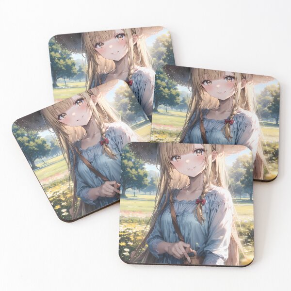 Item preview, Mahiru Shiina Angel Next Door Straw Hat Meadow Stroll designed and sold by riadjamai.