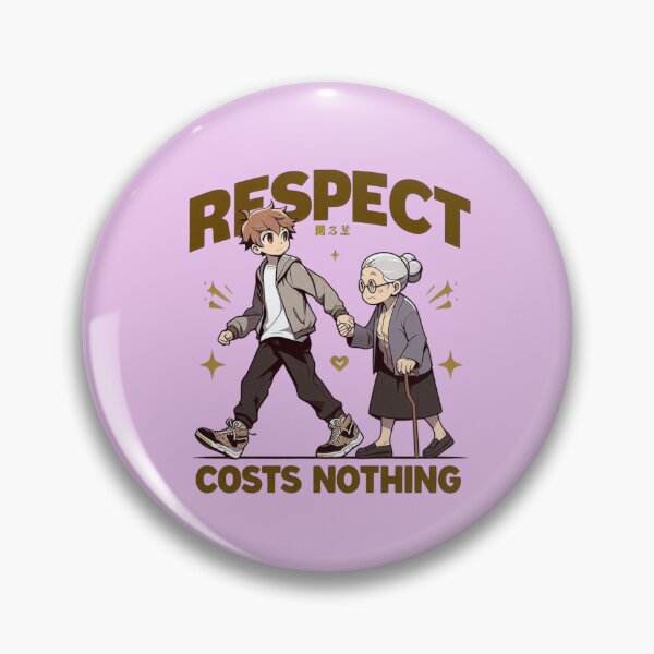 Item preview, Respect Costs Nothing - Cute Anime Kindness Design designed and sold by carestazafeli.