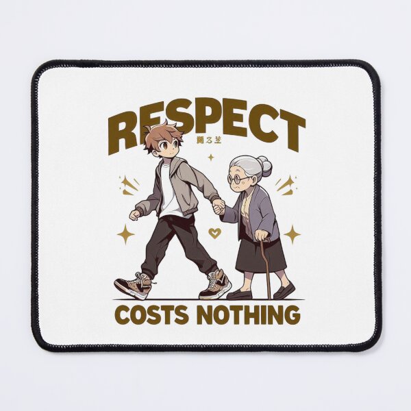 Item preview, Respect Costs Nothing - Cute Anime Kindness Design designed and sold by carestazafeli.