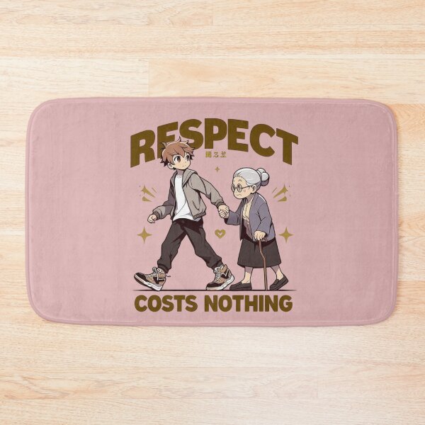 Item preview, Respect Costs Nothing - Cute Anime Kindness Design designed and sold by carestazafeli.
