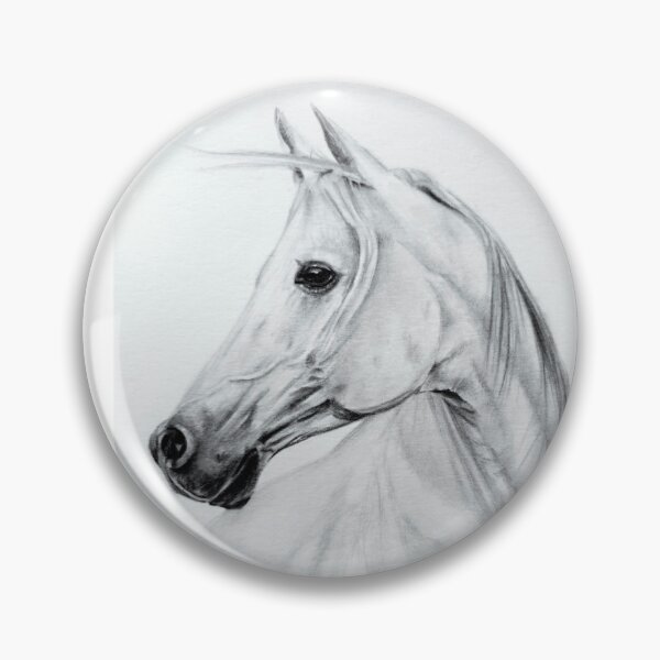 Item preview, Elegant Arabian Horse Pencil Drawing designed and sold by BoyanVBart.