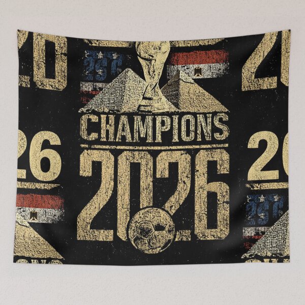 Item preview, Retro 2026 USA Egypt Soccer Champions Vintage Distressed Design designed and sold by BodaZZ.