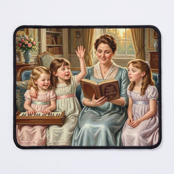 Item preview, Mom reads us a love story designed and sold by Vera-Adxer.
