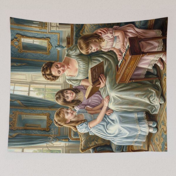 Item preview, Mom reads us a love story designed and sold by Vera-Adxer.