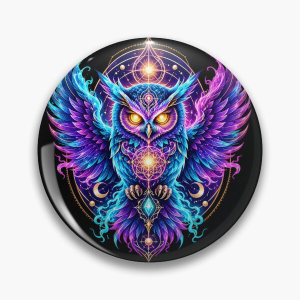 Item preview, Cosmic Owl Spirit Wings designed and sold by syotos-ai.