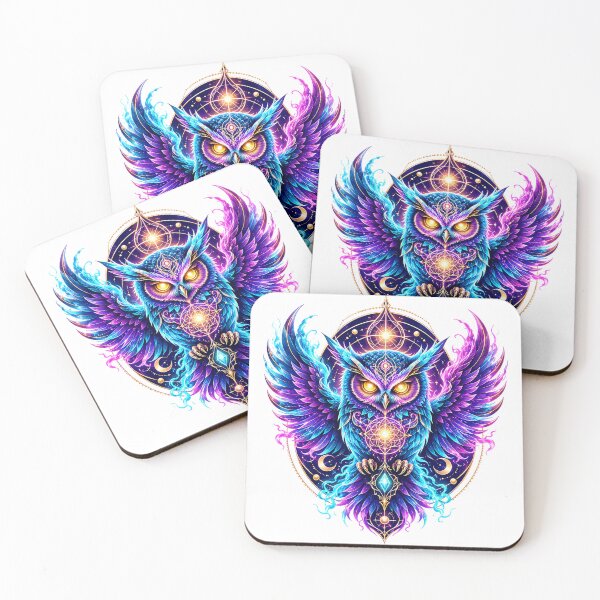 Item preview, Cosmic Owl Spirit Wings designed and sold by syotos-ai.