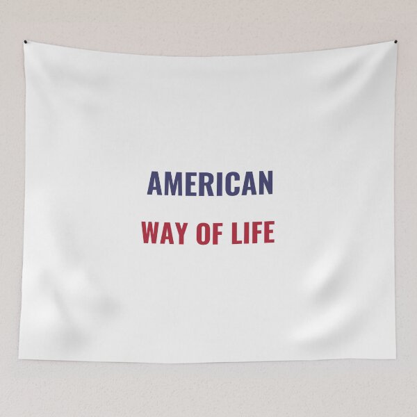 Item preview, AMERICAN WAY OF LIFE Shirt – Patriotic USA Tee | Uncle Jichuan designed and sold by Uncle-Jichuan.