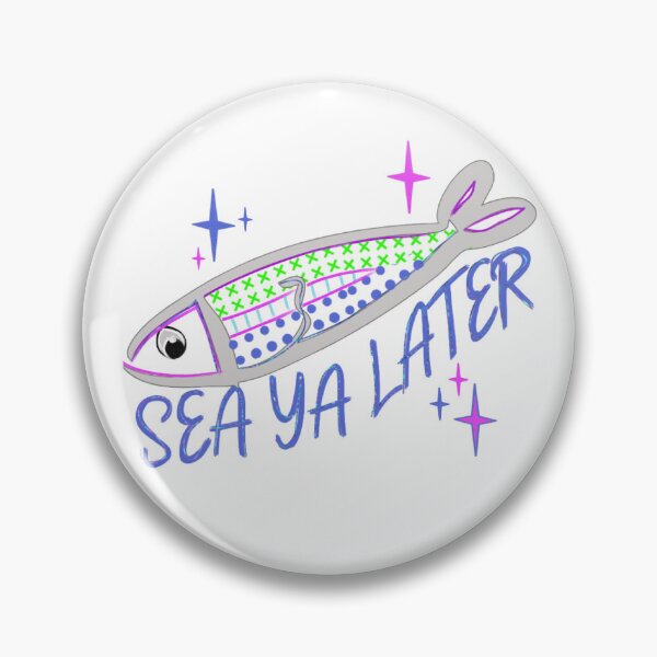 Item preview, Sea Ya Later Fish Design designed and sold by DivineHaven.