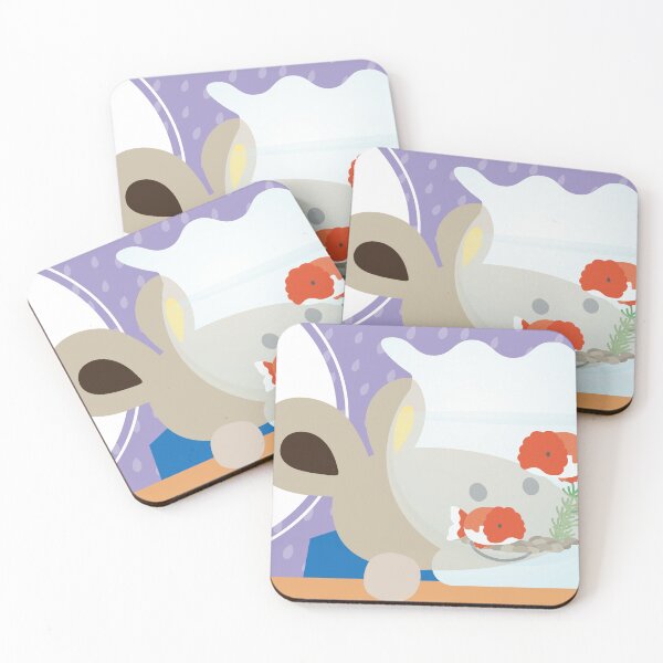 Item preview, Cute Cartoon Mouse Rainy Season Pet Goldfish designed and sold by OsakaYumeWorks.