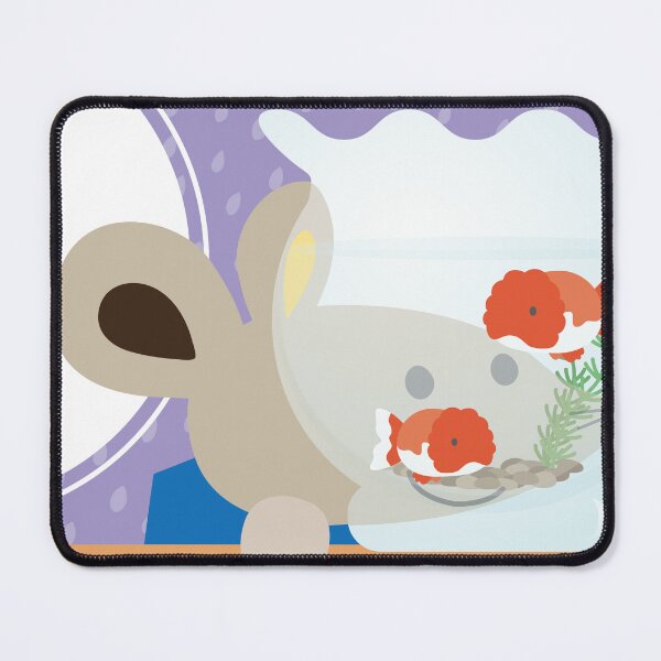 Item preview, Cute Cartoon Mouse Rainy Season Pet Goldfish designed and sold by OsakaYumeWorks.