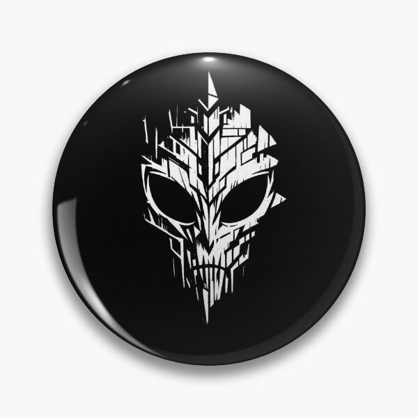 Item preview, Alien Tribal Mask - Brutalist Streetwear designed and sold by JonelCrafts.
