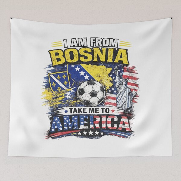 Item preview, I am From Bosnia Take Me To America - Bosnian American Heritage designed and sold by Biljana LOVE 4 YOU.