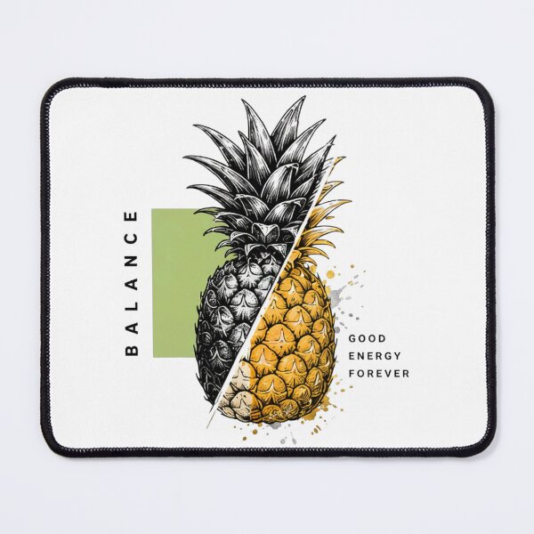 Item preview, Modern Minimalist Pineapple Graphic T-Shirt | Balanced Energy Tropical Fruit Art designed and sold by RedPixelPlus.
