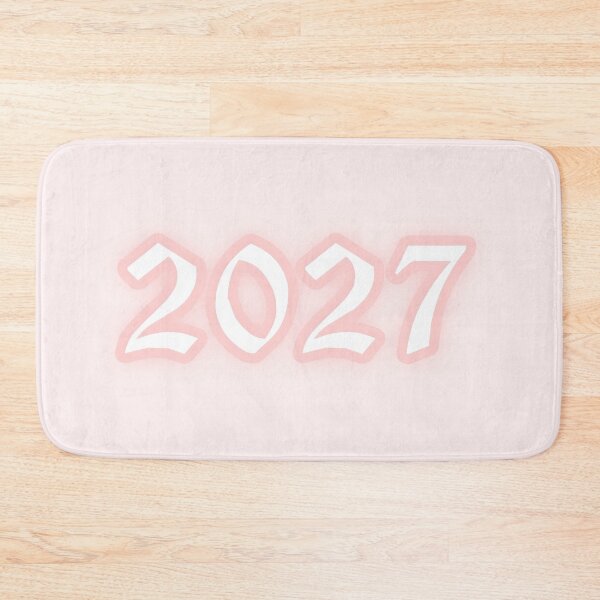 Item preview, Pastel "2027" Gothic Old English Text | Cute Pink Y2K Gothic Typography designed and sold by KawaiiTexts.