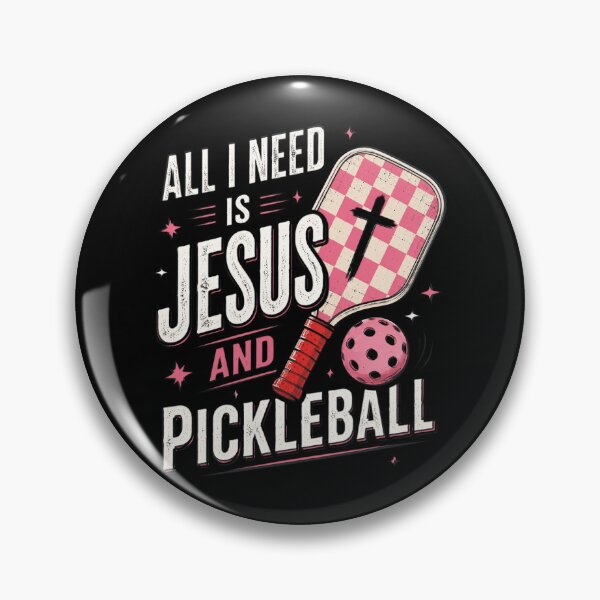 Item preview, All I Need is Jesus and Pickleball Christian Faith designed and sold by OlakunleOloroz.