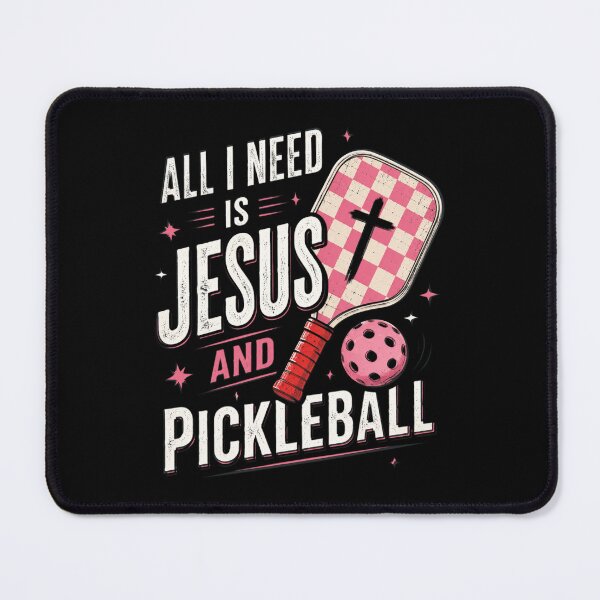 Item preview, All I Need is Jesus and Pickleball Christian Faith designed and sold by OlakunleOloroz.
