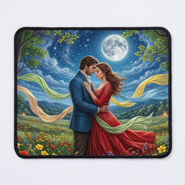Item preview, Beltane under the moon - Romantic embrace and spring magic designed and sold by NeyhineAngelionShop.