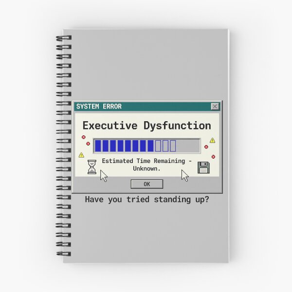 Item preview, Executive Dysfunction System Error Funny ADHD Gift designed and sold by Whimwick.