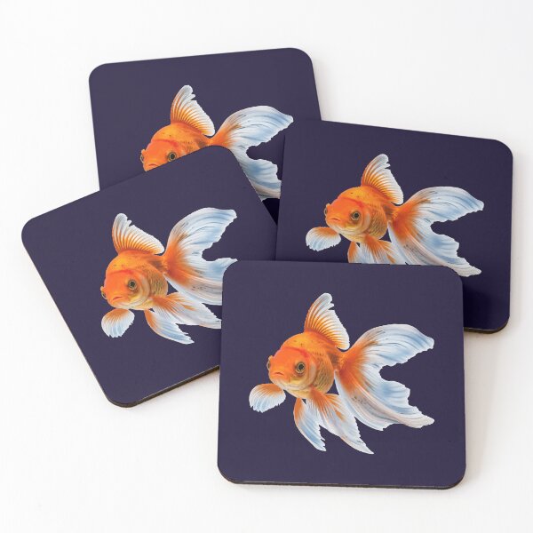 Item preview, Fancy Floating Goldfish Isolated designed and sold by taiche.