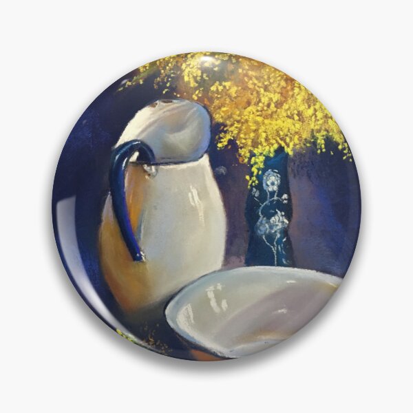 Item preview, Wattle with Enamel designed and sold by Lynda Robinson.