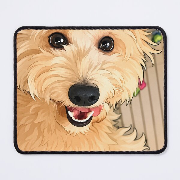 Item preview, Tofu the Golden Dooldle  designed and sold by joy81.