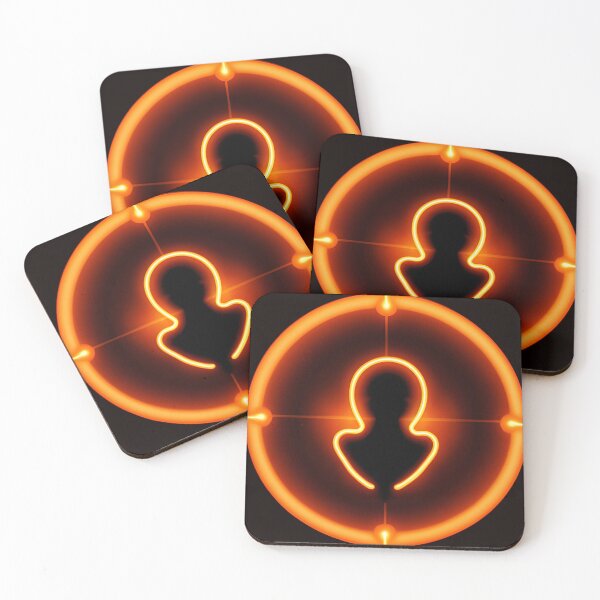 Item preview, Glowing Abstract Human Form Scope Icon designed and sold by VanSum.