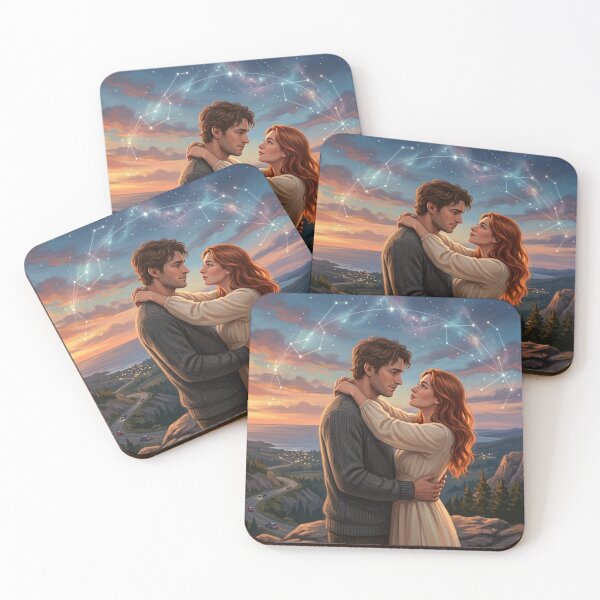 Item preview, Eternal love under the stars - Romantic sunset scene designed and sold by NeyhineAngelionShop.