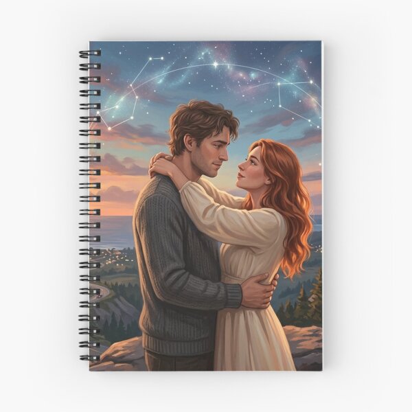 Item preview, Eternal love under the stars - Romantic sunset scene designed and sold by NeyhineAngelionShop.