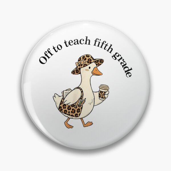 Item preview, Off To Teach Fifth Grade designed and sold by kennedy-brook.
