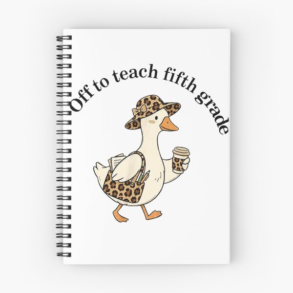 Item preview, Off To Teach Fifth Grade designed and sold by kennedy-brook.