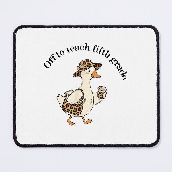 Item preview, Off To Teach Fifth Grade designed and sold by kennedy-brook.
