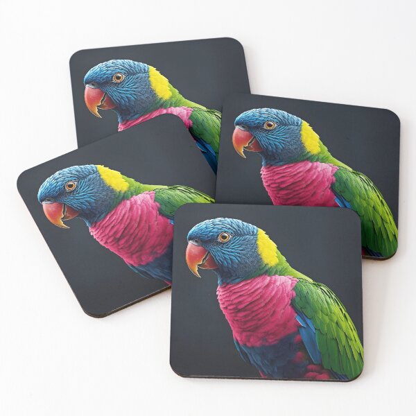 Item preview, Vibrant Rainbow Lorikeet Portrait designed and sold by 247GiftsbyTina.