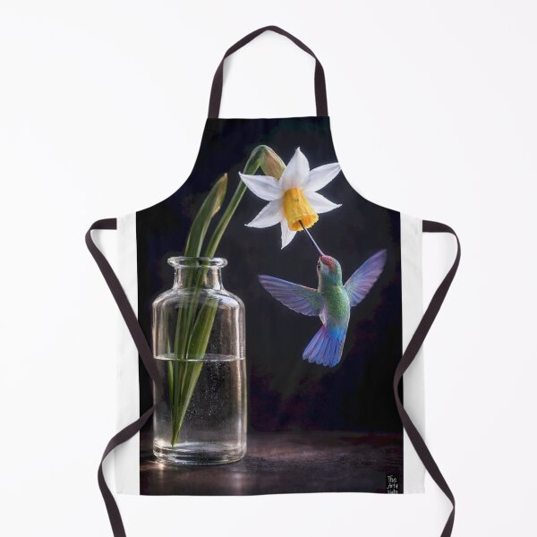 Item preview, Hummingbird sipping nectar from flower designed and sold by The Art of Nate.