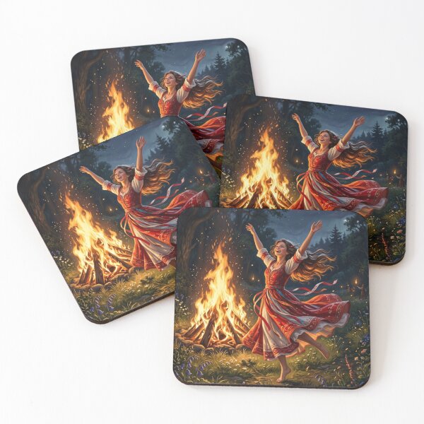 Item preview, Joyful dance around the Beltane bonfire designed and sold by NeyhineAngelionShop.