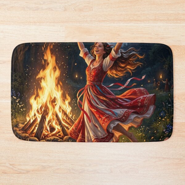 Item preview, Joyful dance around the Beltane bonfire designed and sold by NeyhineAngelionShop.