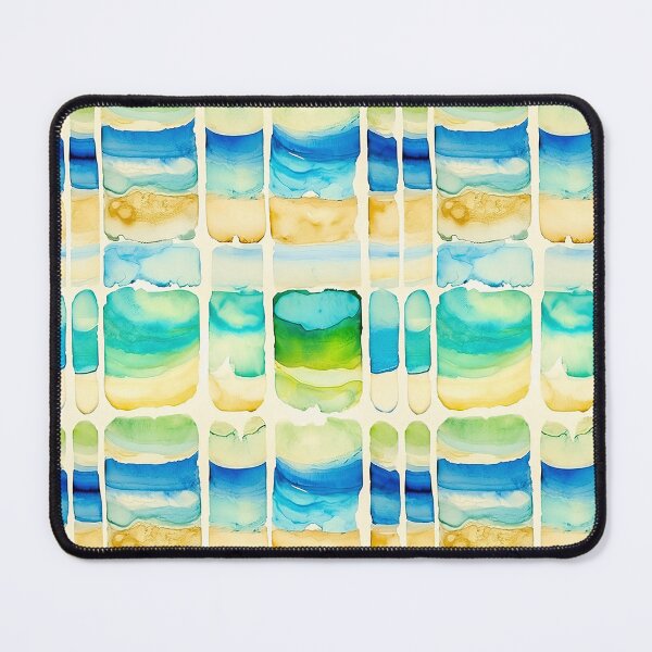 Item preview, Sea and Sand – Abstract Watercolor Seascape designed and sold by helgekerler.