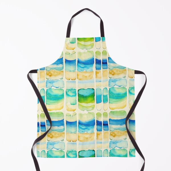 Item preview, Sea and Sand – Abstract Watercolor Seascape designed and sold by helgekerler.