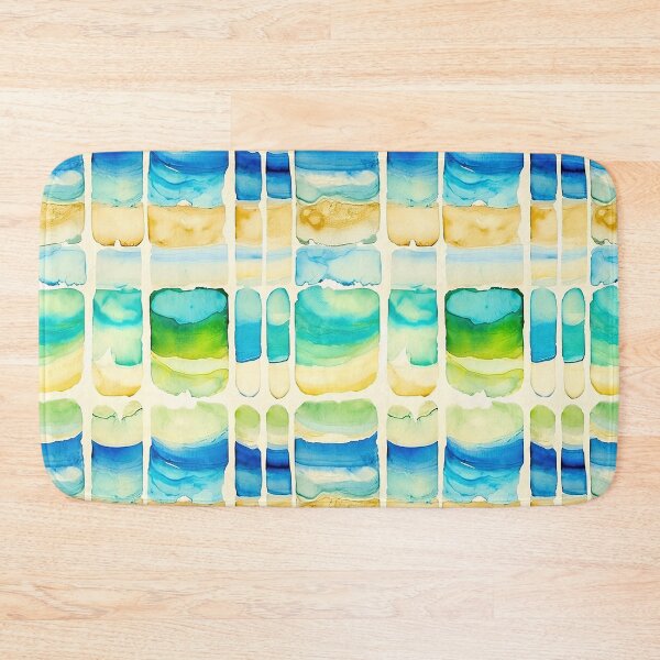 Item preview, Sea and Sand – Abstract Watercolor Seascape designed and sold by helgekerler.