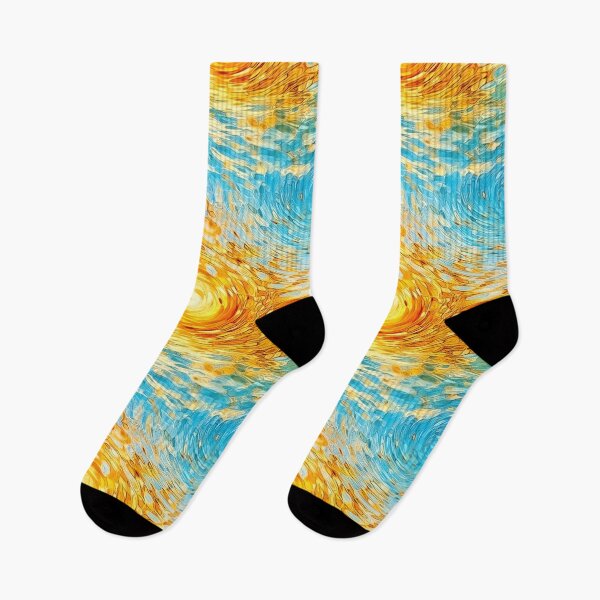 Item preview, Summer Paradise – Swirling Sunset Painting designed and sold by helgekerler.