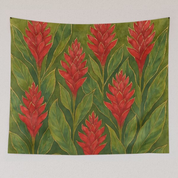 Item preview, Red Ginger Flower designed and sold by GraphicsClub.