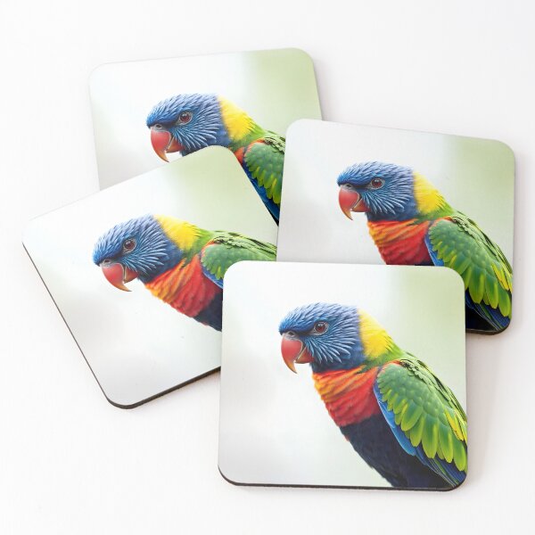 Item preview, Brilliant Rainbow Lorikeet Portrait designed and sold by 247GiftsbyTina.