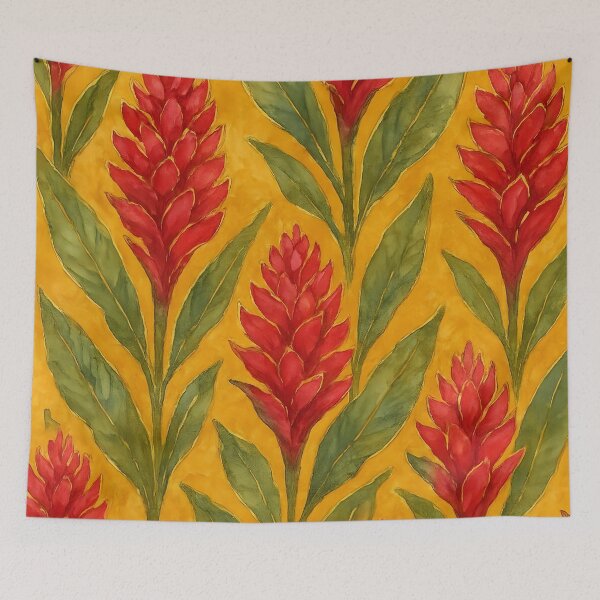 Item preview, Red Ginger Flower designed and sold by GraphicsClub.