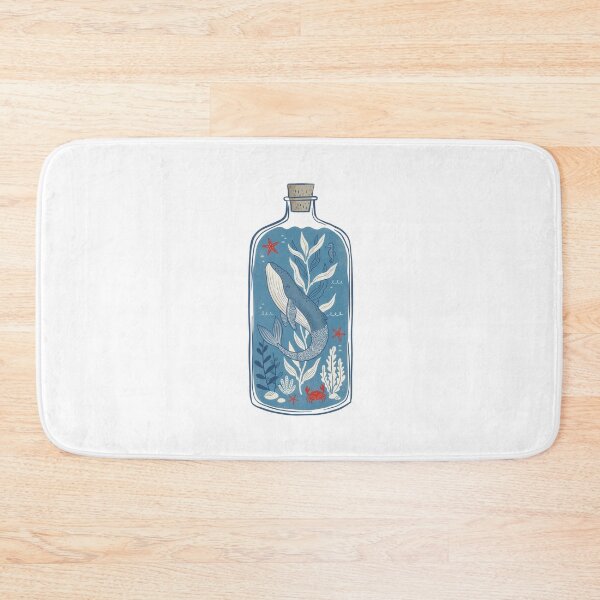 Item preview, Whale in a Bottle Ocean Wildlife designed and sold by capricedefille.